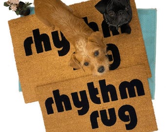 Hip Hop Fan Coir Doormat, Tribe Called Quest Design (Outdoor Welcome Mat)