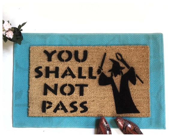 Lord Of The Rings Doormat YOU SHALL NOT PASS! 60 X 40 Cm LORD OF THE