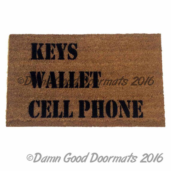 Keys Pants Dignity Funny Doormat Welcome Mat Rude Rug Gifts Etsy