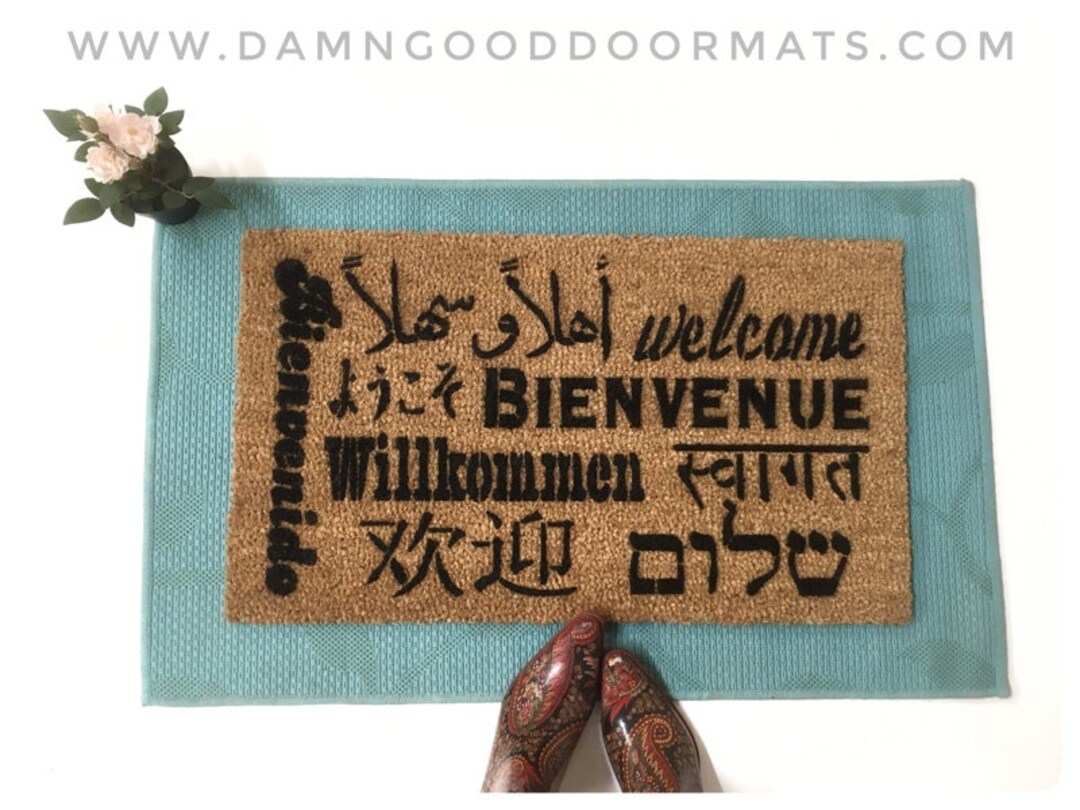 ALL Languages Mat Retirement Gift French German Arabic Hebrew