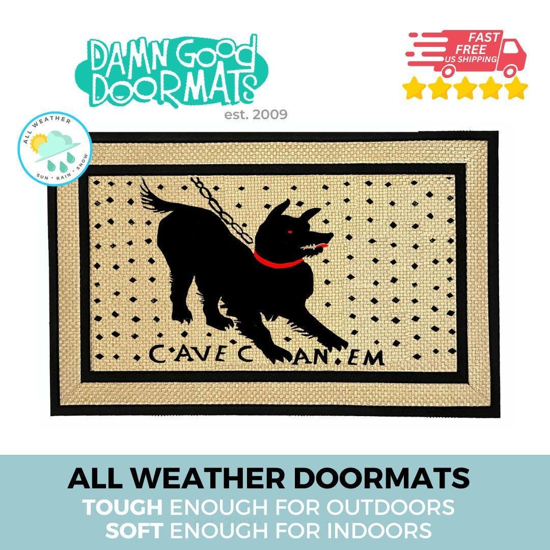 Zerbino Cave Canem / Regalo per amanti dei cani in tutte le stagioni