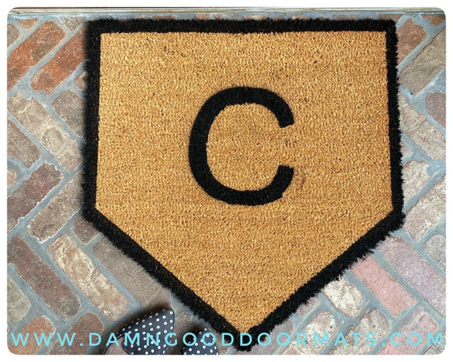 Home Baseball Diamond Home Plate Doormat Outdoor Housewarming Etsy