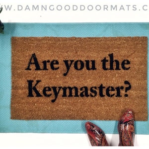 Are you the Keymaster? | Ghostbusters doormat | Damn Good Doormats 0+