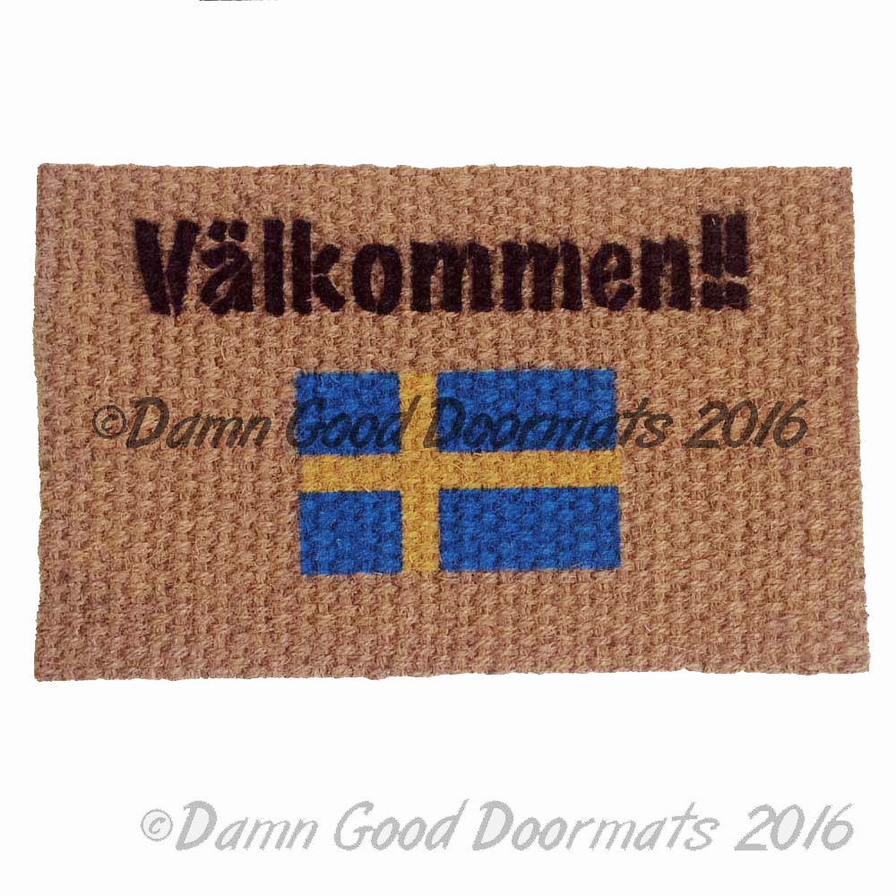 German doormat Willkommen come in mat outdoor doormat Etsy