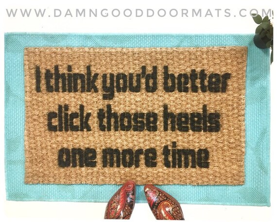 Click Your Heels Dorothy Wizard Of Oz L Frank Baum Quote Etsy