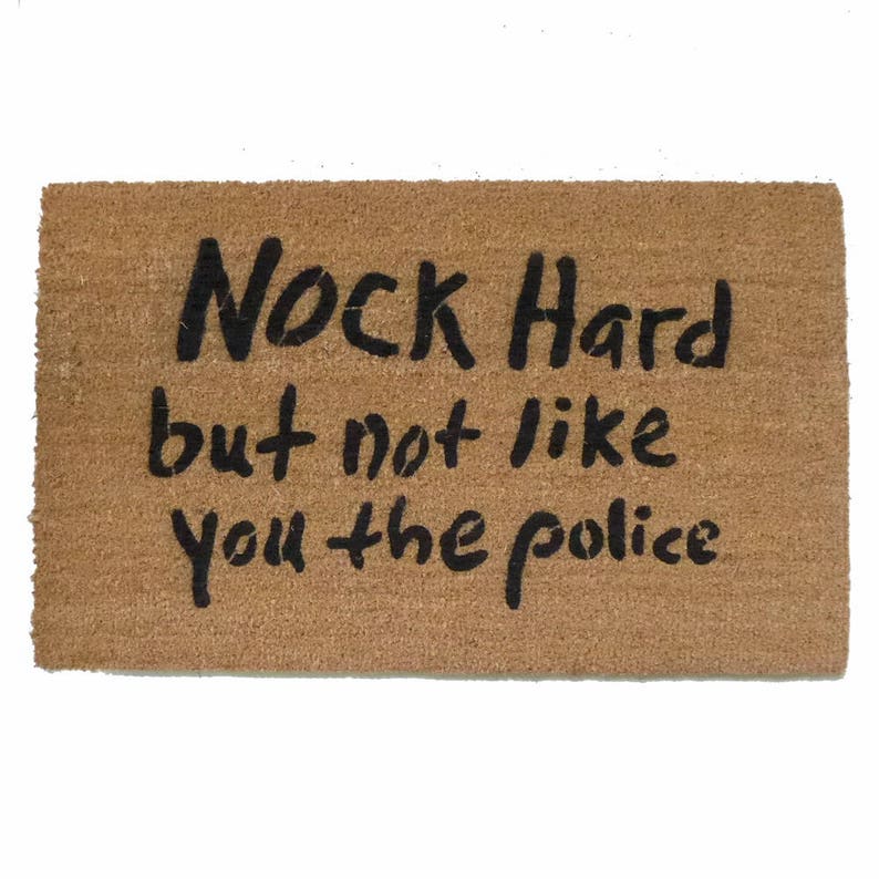 Knock harder. Knock harder
