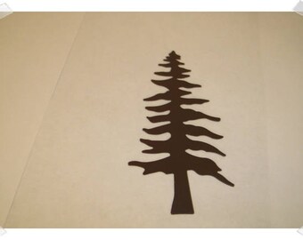 Dark Brown Metal Pine Tree Cutouts Extra Large Craft Supplies Dark Brown Metal Pine Tree Cutouts Extra Large Craft Supplies