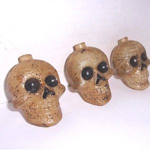 Halloween Vintage Skulls Light Covers/ Blow Molds/Single OR Set of 3 /Holiday/Supplies*