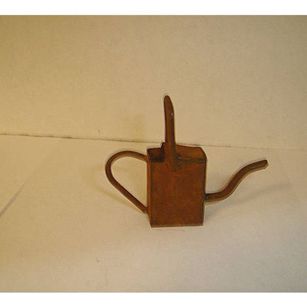 Mini Rusty Metal Watering Can with handle/For Mini Gardens/ Supplies*