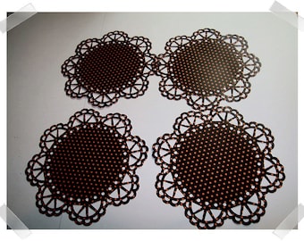 Halloween Paper Doilies/ Assorted Printed Sets*/ Set of 3 or Set of 4/ Holiday Decor /Craft Supplies*