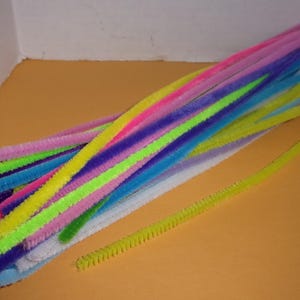 Spring/Easter Color Chenille Pipe Cleaners/ 45 Pieces- Assorted colors*/Holiday/ Craft Supplies**
