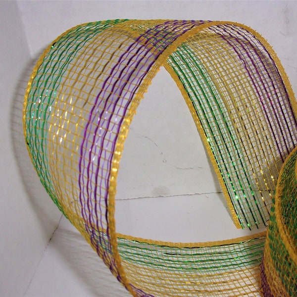 mardi gras grosgrain ribbon