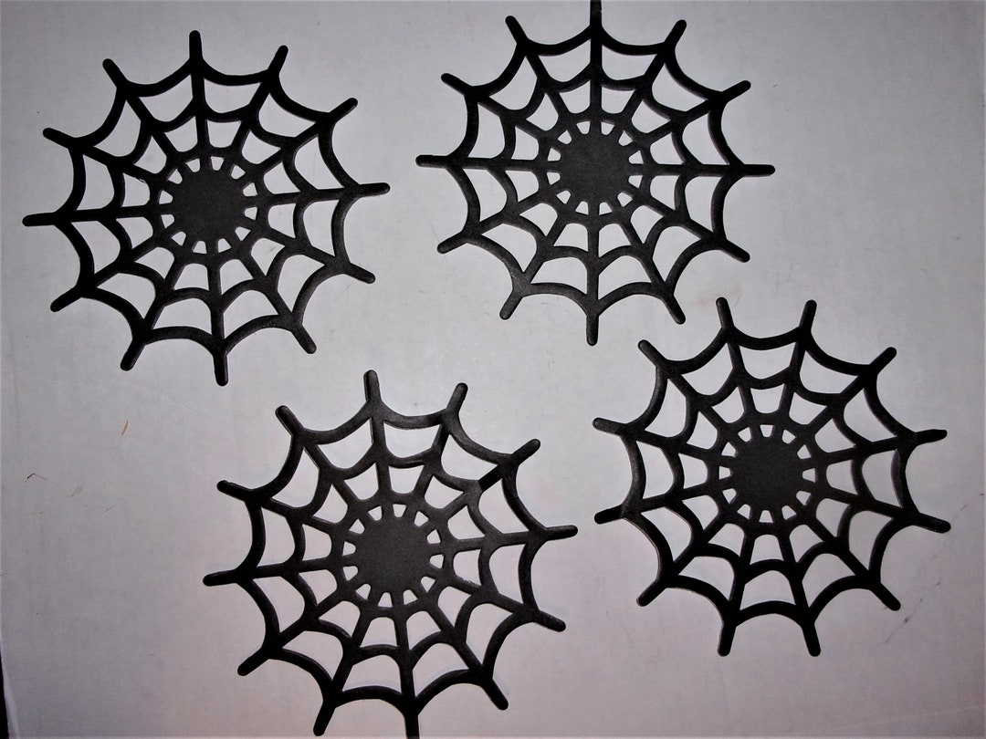 Halloween Paper Doilies Spider Web/ Set of 4/ Holiday Décor - Etsy