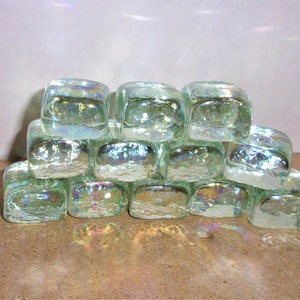 Clear Acrylic Ice Cubes/ Set of 12/ Holiday Decor/ Craft Supplies*