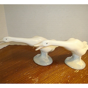 Lladro Porcelain Long Neck Swan/ Single OR Set of 2/ Made in Spain/Vintage*