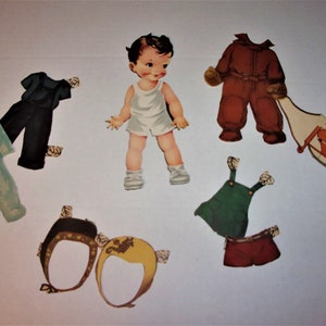 Paper Dolls/ 5 Assorted Sets/ Vintage/ Supplies*