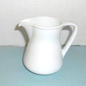 Ceramic White Creamer/Plain White Finish/Home Decor/Supplies*