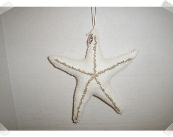 Large Starfish Ornament*/Made of Felt/ Handmade/**Made to Order**