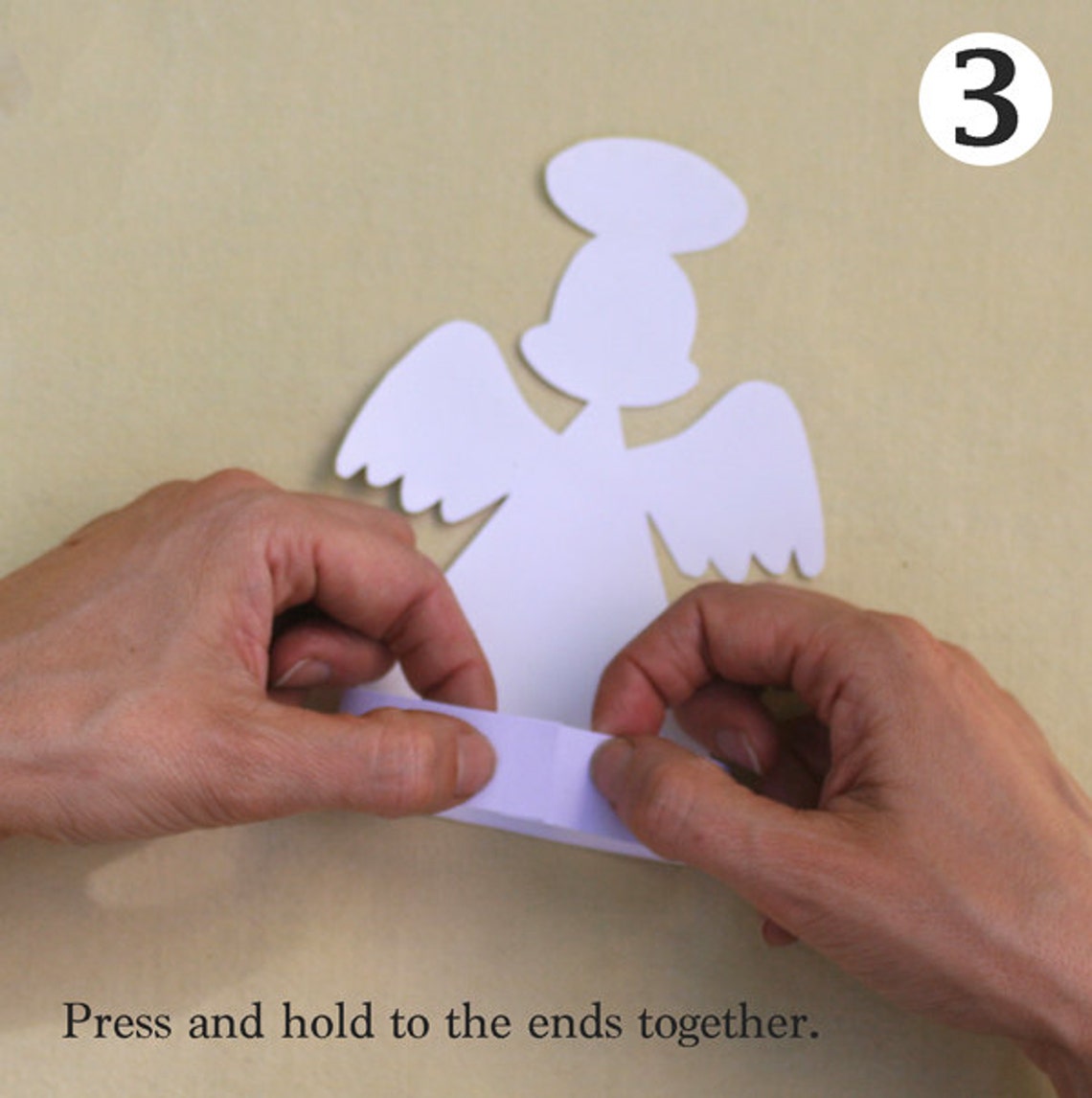 Gorgeous Christmas Angels Printable Paper Ornament Kit. - Etsy