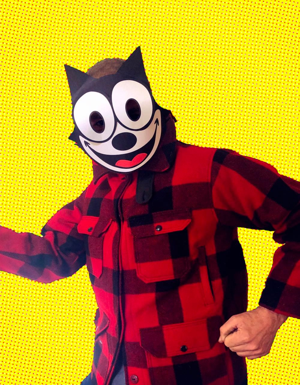 Felix the Cat Mask Template: DIY Printable Costume (PDF Download