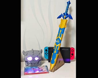 Master Sword Nintendo Switch Case 3d Print Master Sword Switch