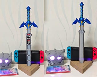 Master Sword Switch Game Card Holder – 3D Printed Legend-inspired