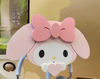 マイメロディ ヘッドホンスタンド&コントローラーホルダー かわいい マイメロディ ヘッドホンスタンド&コントローラーホルダー かわいい