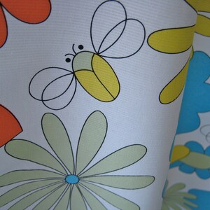Butterflies and Bees Fabric by Asher Studio