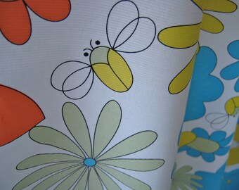 Butterflies and Bees Fabric de Asher Studio