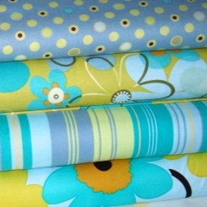 Funky Flowers Fat Quarter Set by Michael Miller