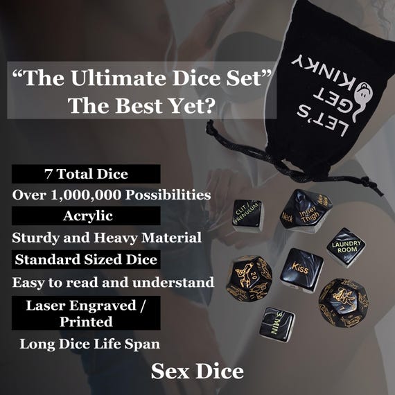 Romantic Sex Dice Game for Couples – Naughty Anniversary Gift - Etsy