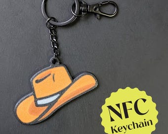 Cowboy Hat Smart Keychain: NFC Business Card
