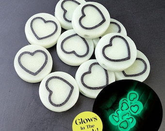 Glow Heart Kandi Beads | Rave Bracelet & Festival Crafting