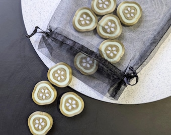 Pickle Beads | Plastic Kandi Statement Focal Beads