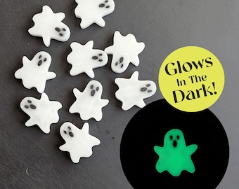Glow in the Dark Ghost Beads