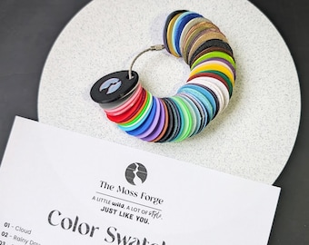 Color Swatches: 48 Colors on Key Ring