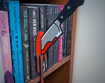Horror Inspired Book Nook Knife Display