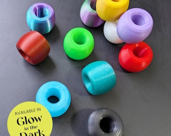 Extra Large 20mm Pony Beads - 48 Colors to Choose From