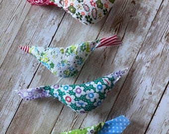 Fabric Bird Cat Toy