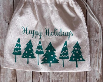 Handmade Drawstring Gift Bag