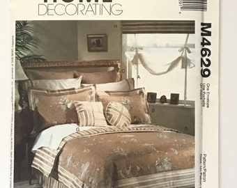 Bedroom pattern by McCall’s Home Decorating M4629