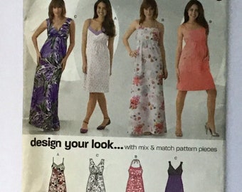 Misses’ Summer Dress in Seven Sizes pattern by New Look 6980