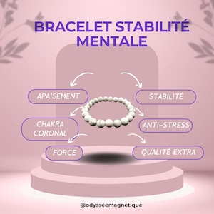BRACELET STABILITÉ MENTALE