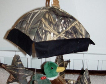 Crib Mobile Camo Etsy