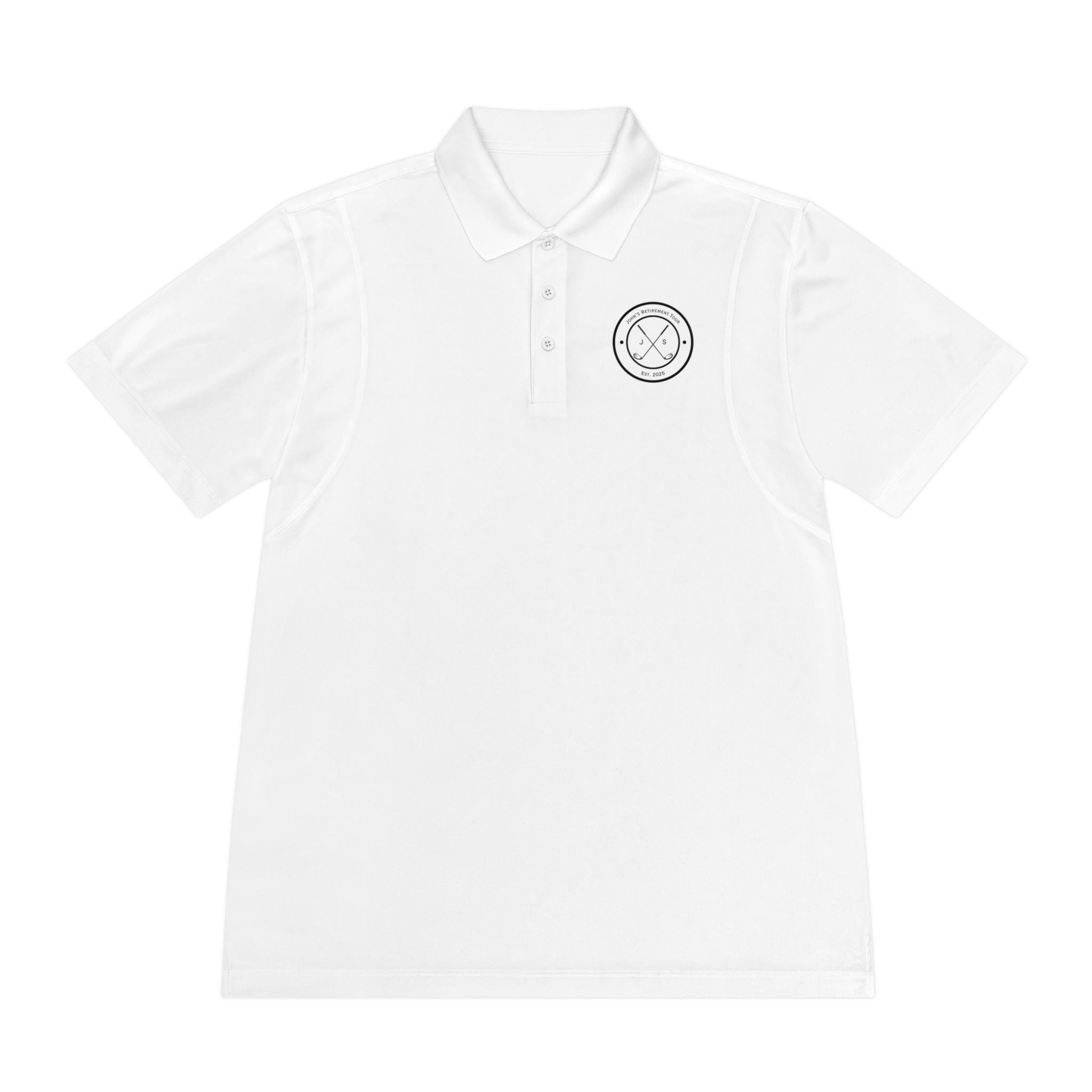 Customizable Retiree Golf Polo - Personalized Retirement Gift for Golf Lovers - Golf Shirt with Name and Year - Perfect Retirement Gift