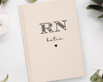 Personalized Nurse Journal, Nurse Appreciation, New Nurse Gift, Nursing Student Graduation, Nursing School, Nurse Graduate, Nursing Present