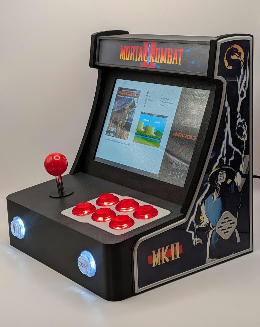 Minicade 2 Bar Top Arcade - Custom Retro Gaming Machine - Etsy