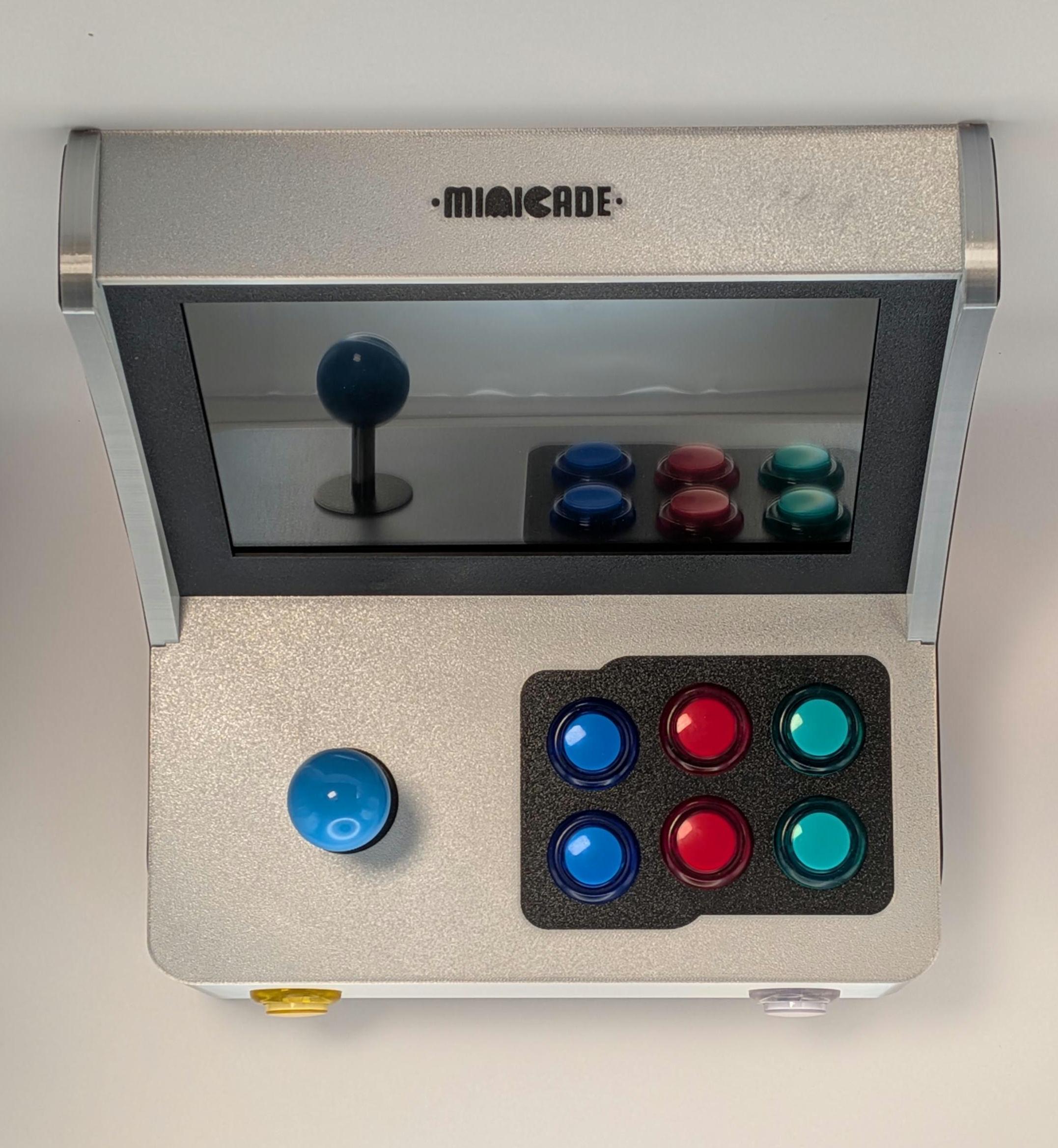 Minicade Arcade - Custom Built Game Logo Mini Bar Top Arcade. Black ...