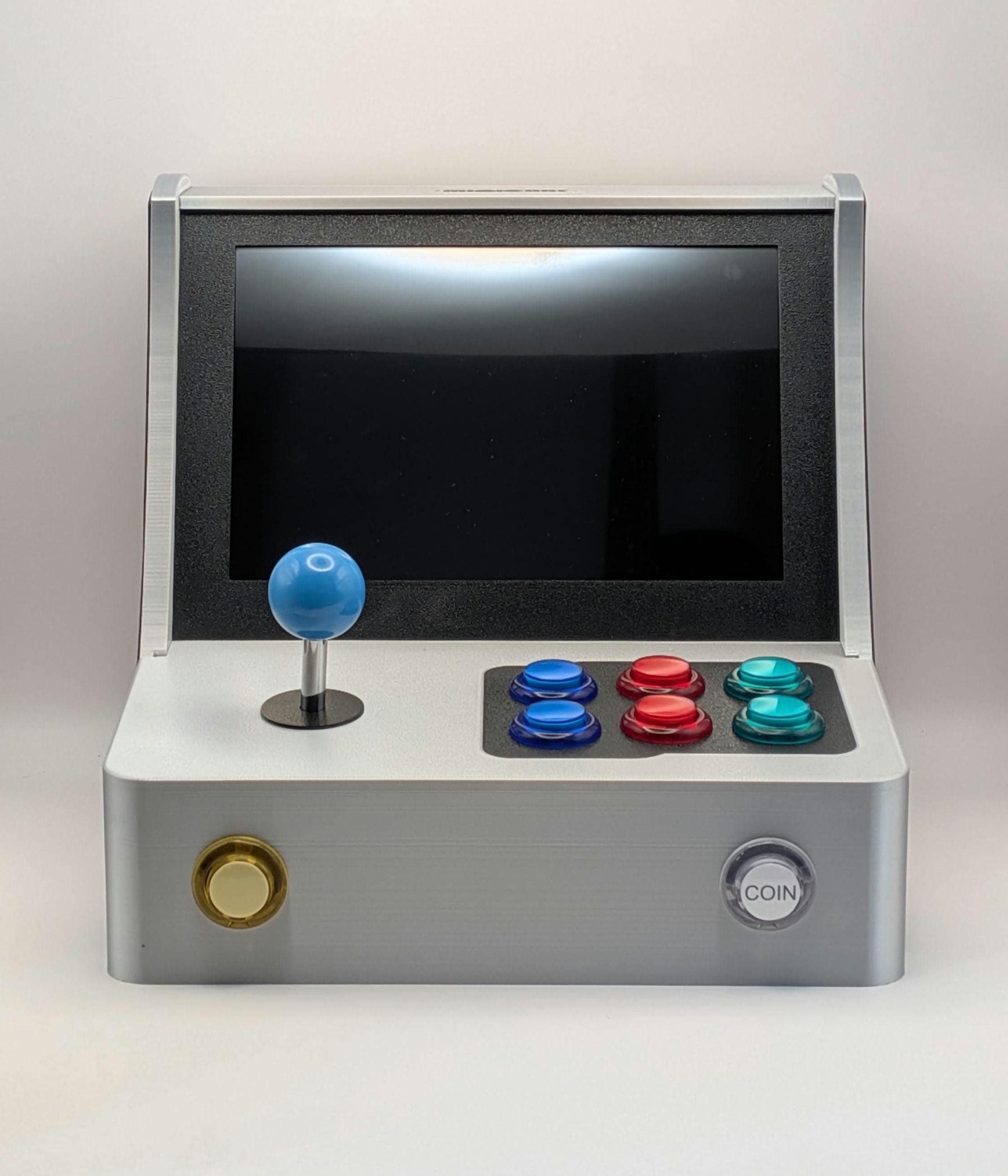 Minicade Arcade - Custom Built Game Logo Mini Bar Top Arcade. Black ...