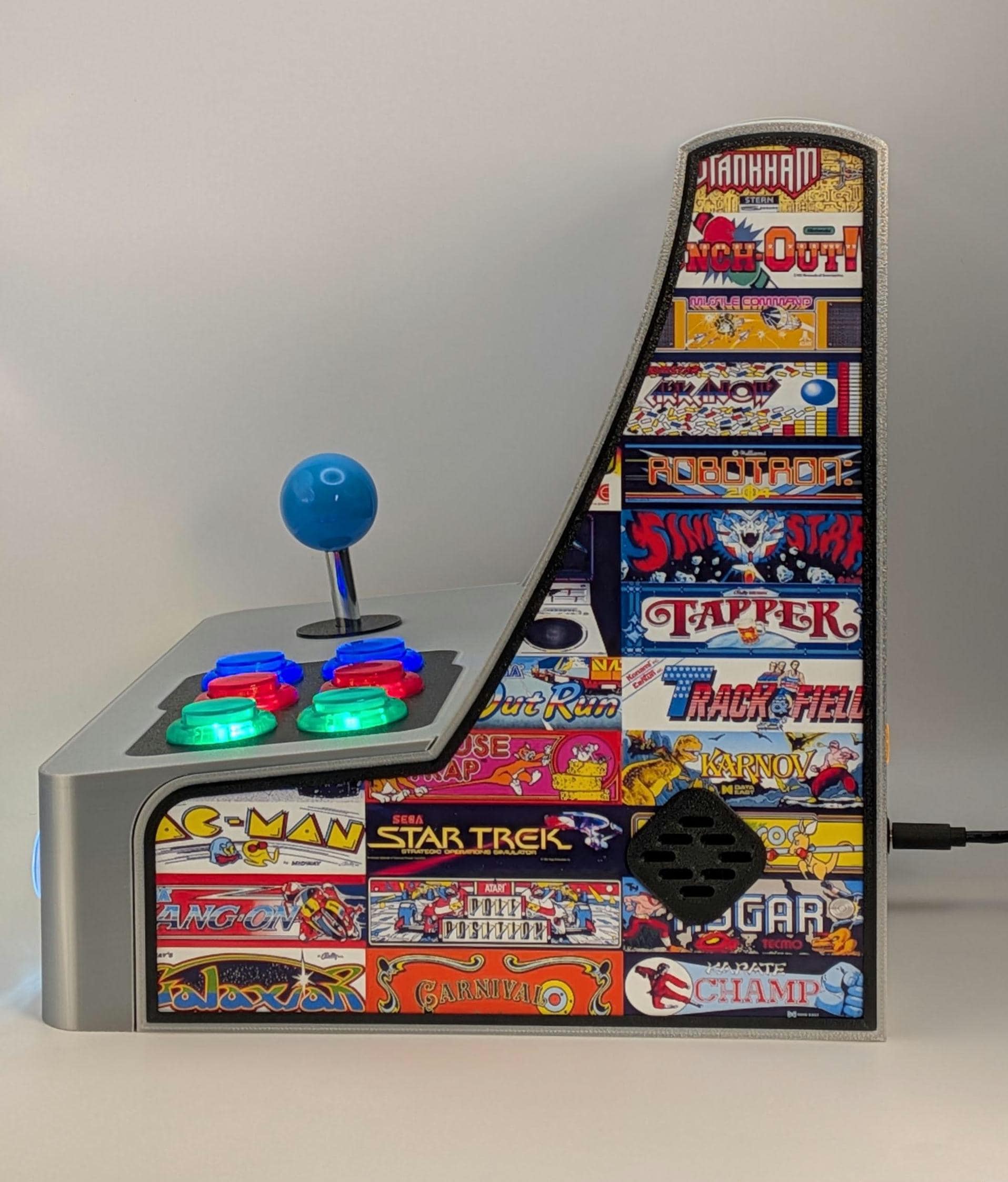 Minicade Arcade - Custom Built Game Logo Mini Bar Top Arcade. Black ...